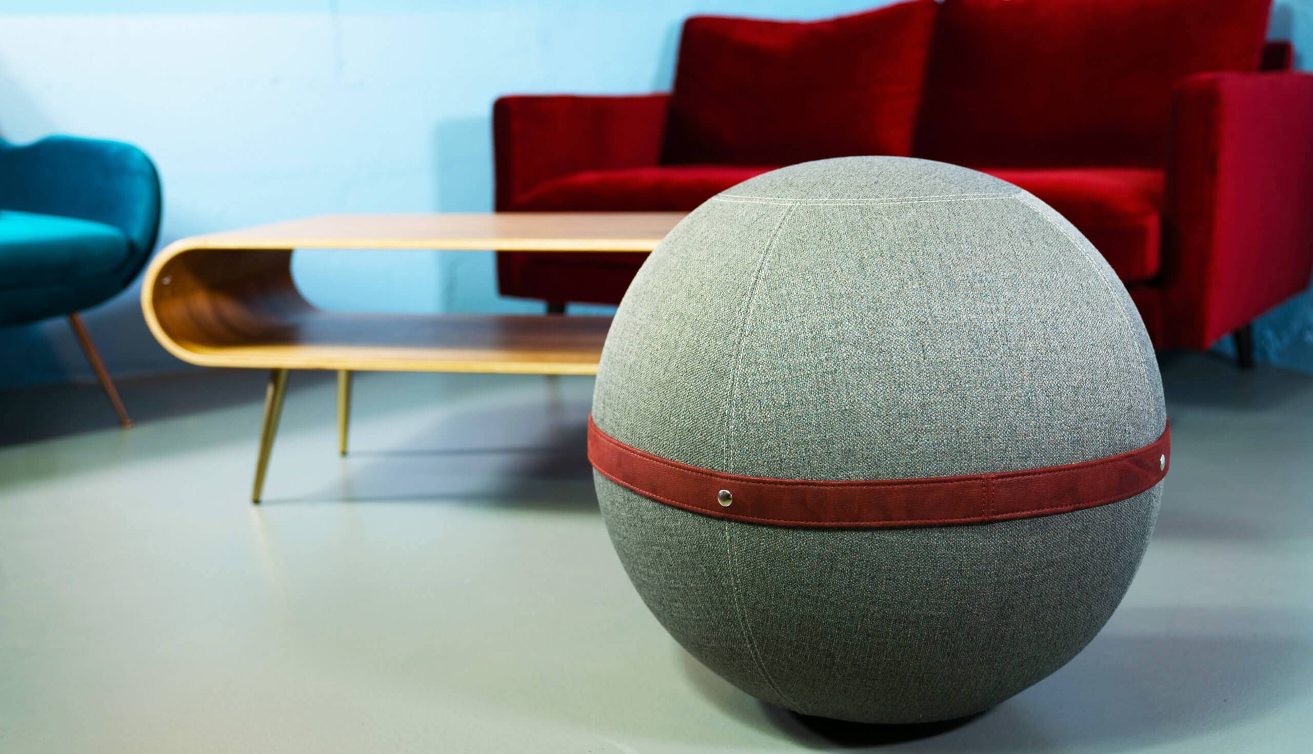 bloon - rouge-gris-canape - Ergoconfort 974