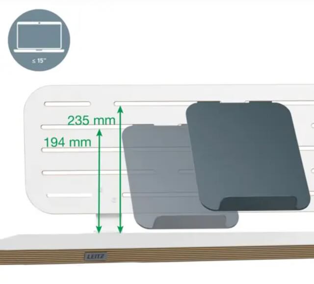 Organiseur de bureau brochable avec support pour ordinateur portable Organiseur de bureau brochable avec support pour ordinateur portable
