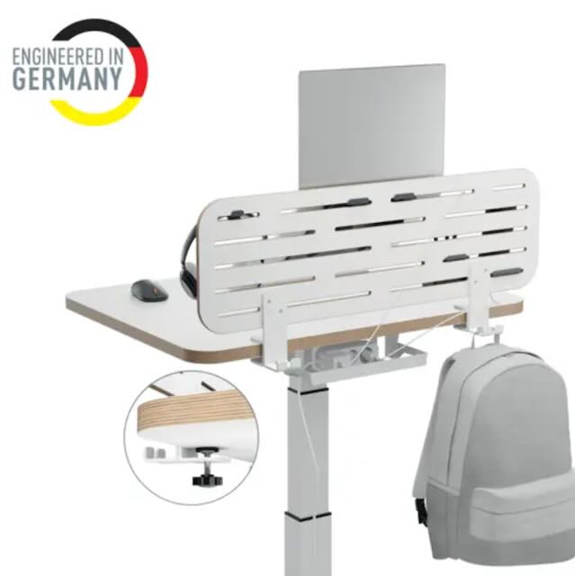 Organiseur de bureau brochable avec support pour ordinateur portable Organiseur de bureau brochable avec support pour ordinateur portable