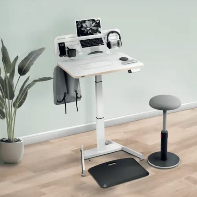 Organiseur de bureau brochable avec support pour ordinateur portable Organiseur de bureau brochable avec support pour ordinateur portable